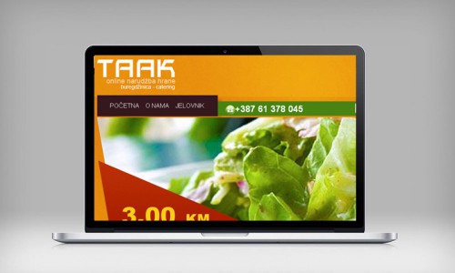 Taak Hrana | Website.ba | Izrada web stranice